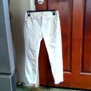 J. Crew White Stretch Denim...OBO